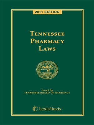 cover image of Tennessee Pharmacy Laws